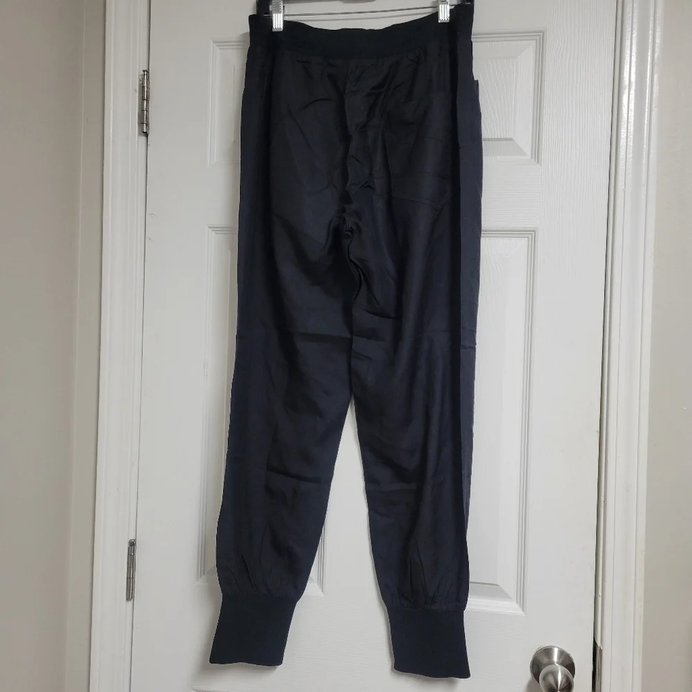 Rag & Bone 100% Silk Crepe Joggers.